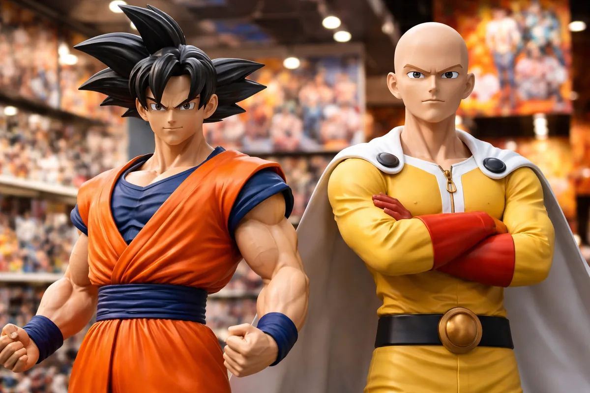 Comment Goku et Saitama se comparent-ils en termes d'impact culturel dans les animes ?