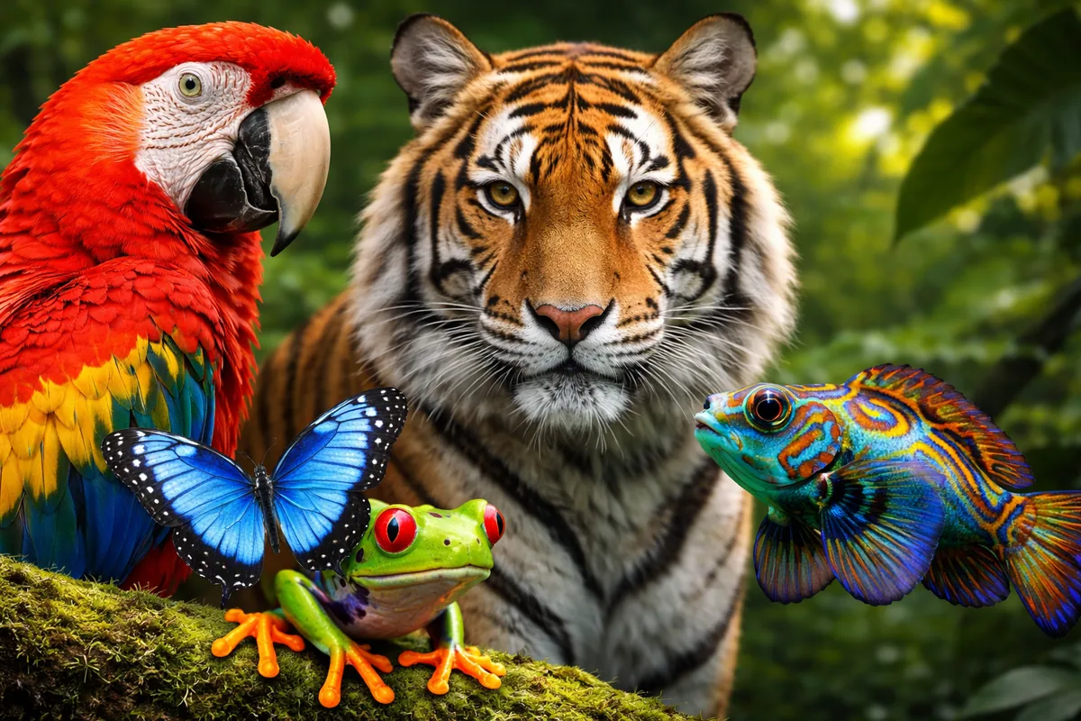 Les couleurs et motifs des animaux : une exploration fascinante