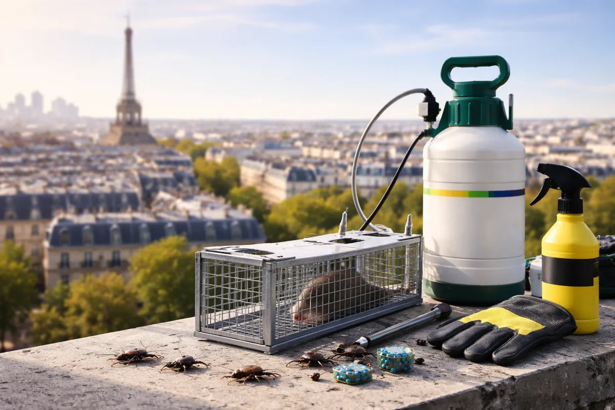 Quelle est l'efficacité des méthodes de dératisation et désinsectisation à Paris ?