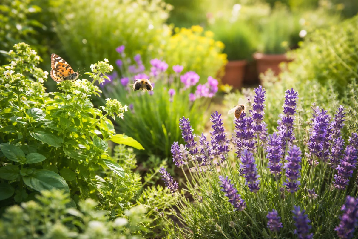 Les avantages d'un jardin aromatique pour les pollinisateurs
