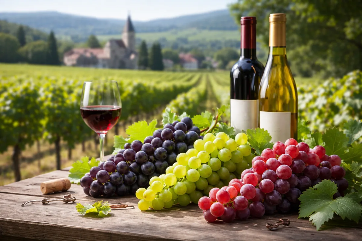 Les cépages emblématiques de la viticulture française