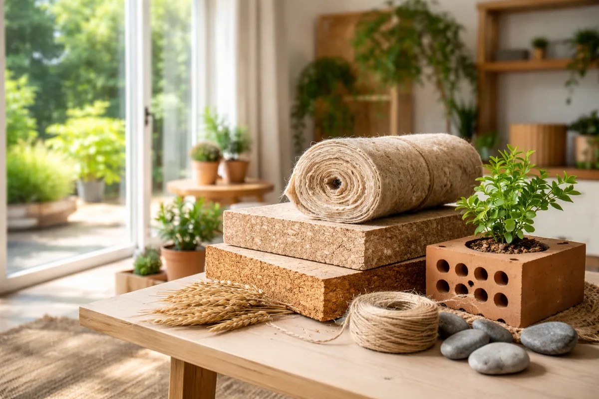 Les matériaux écologiques pour une maison saine
