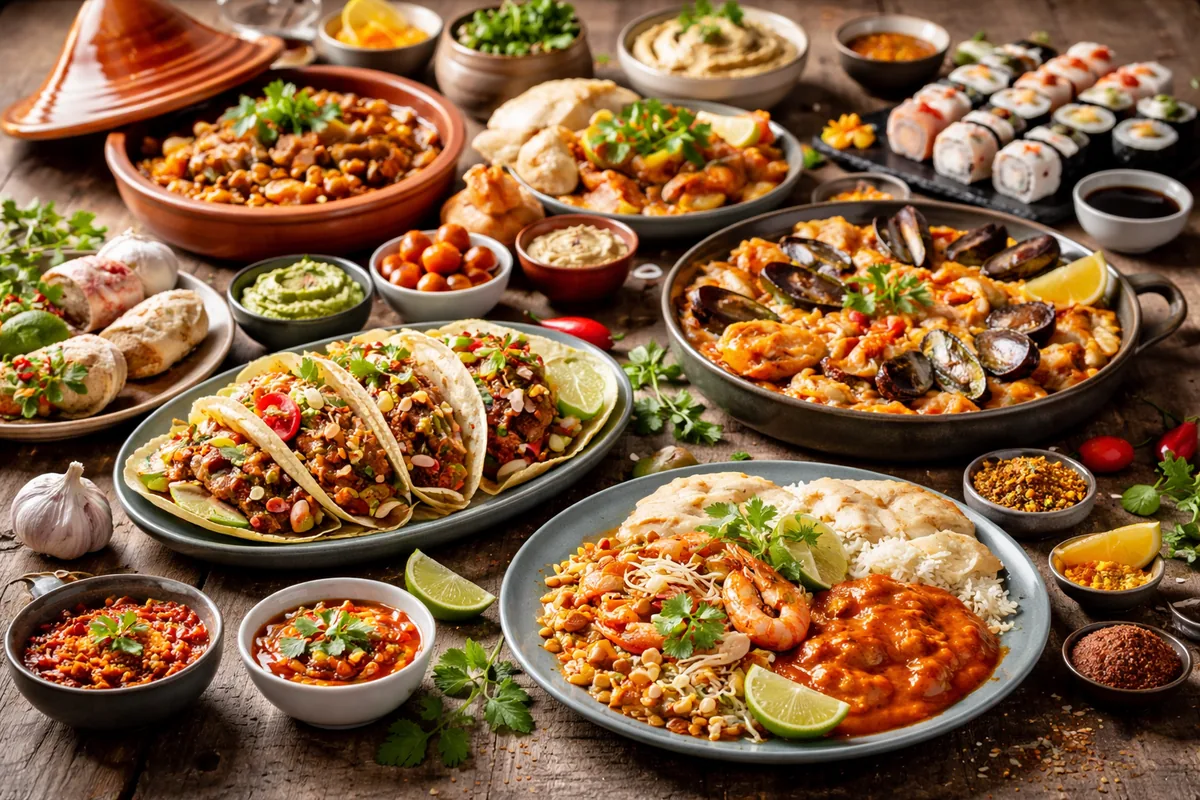 Comment explorer les cuisines du monde pour vivre une expérience culinaire enrichissante